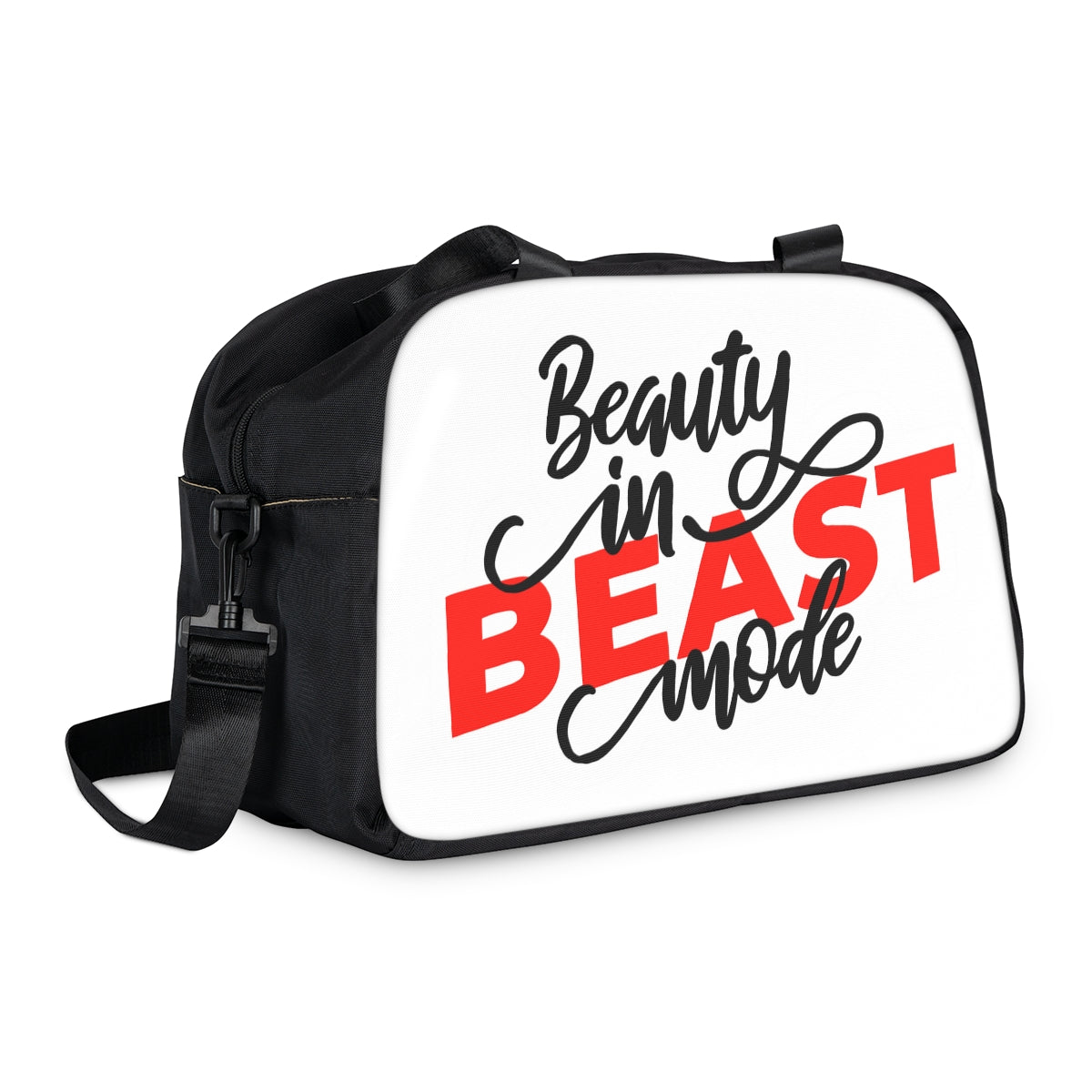 Beauty in Beast Mode - Red - Fitness Handbag