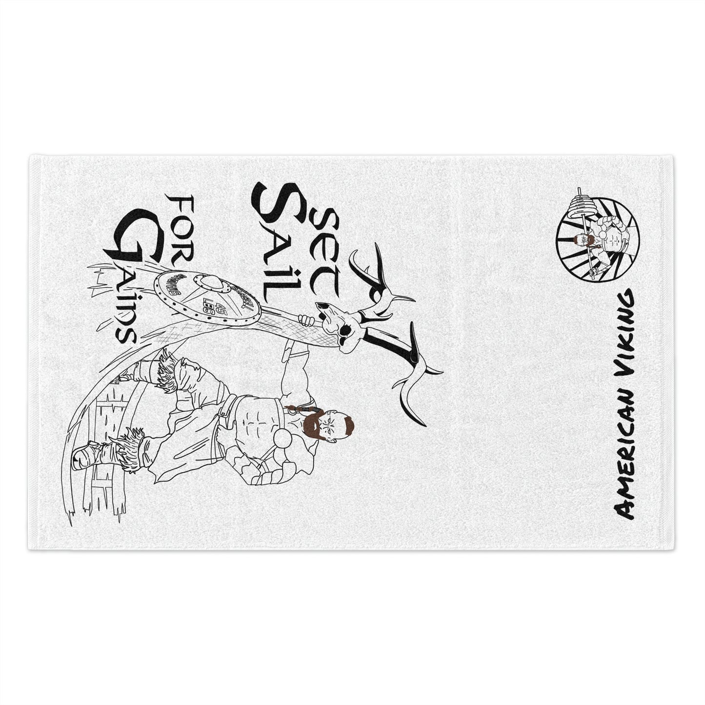 Set Sail For Gains Rally Towel, 11x18