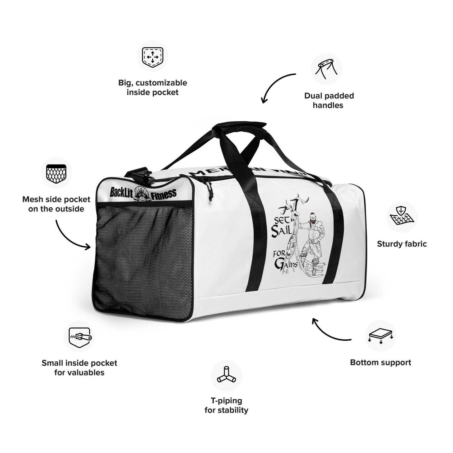 American Viking Duffle bag