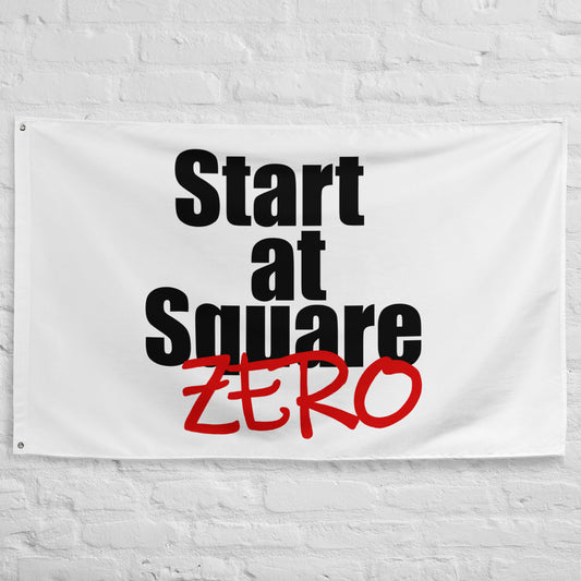 Start at Square Zero Flag