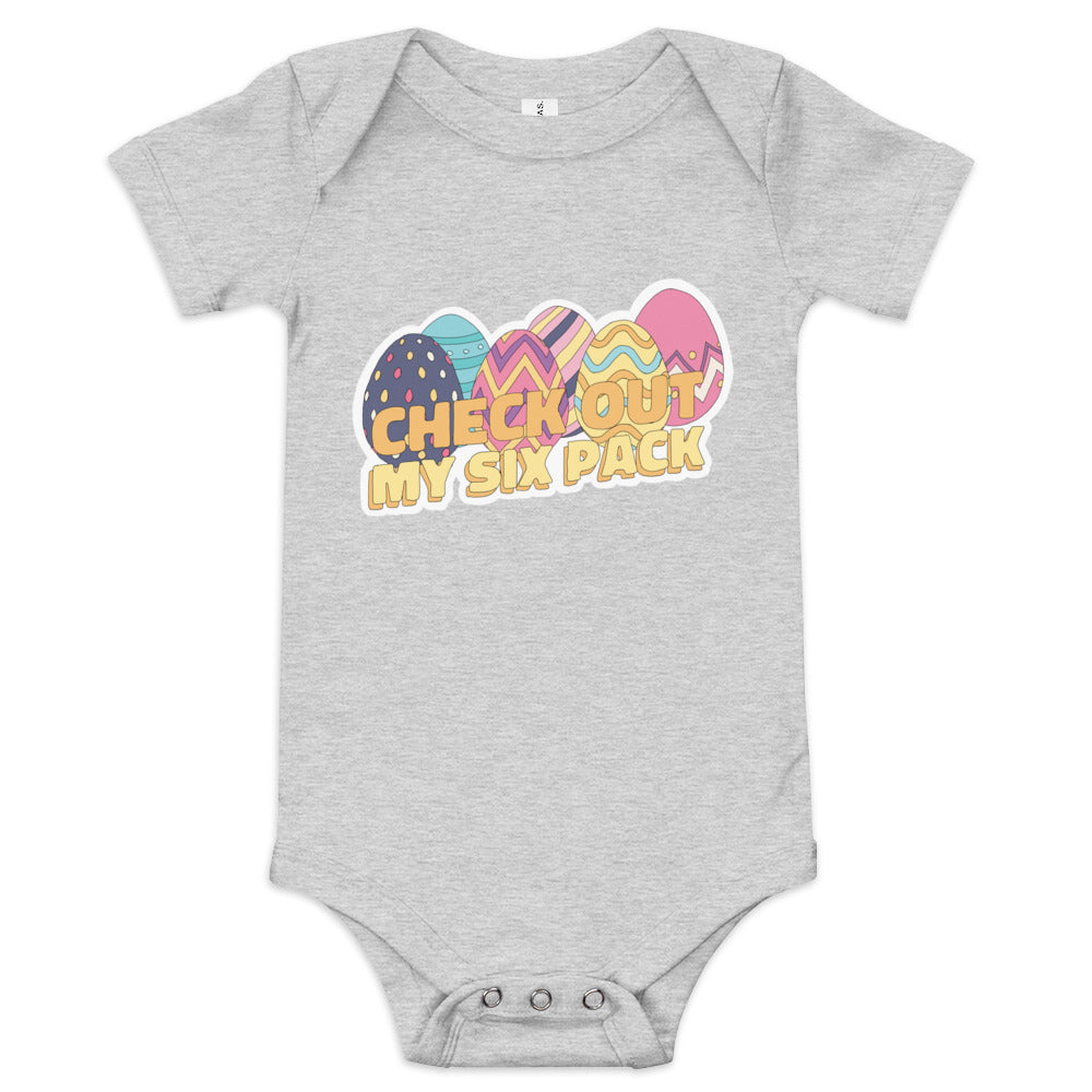 Six Pack Baby Onesie