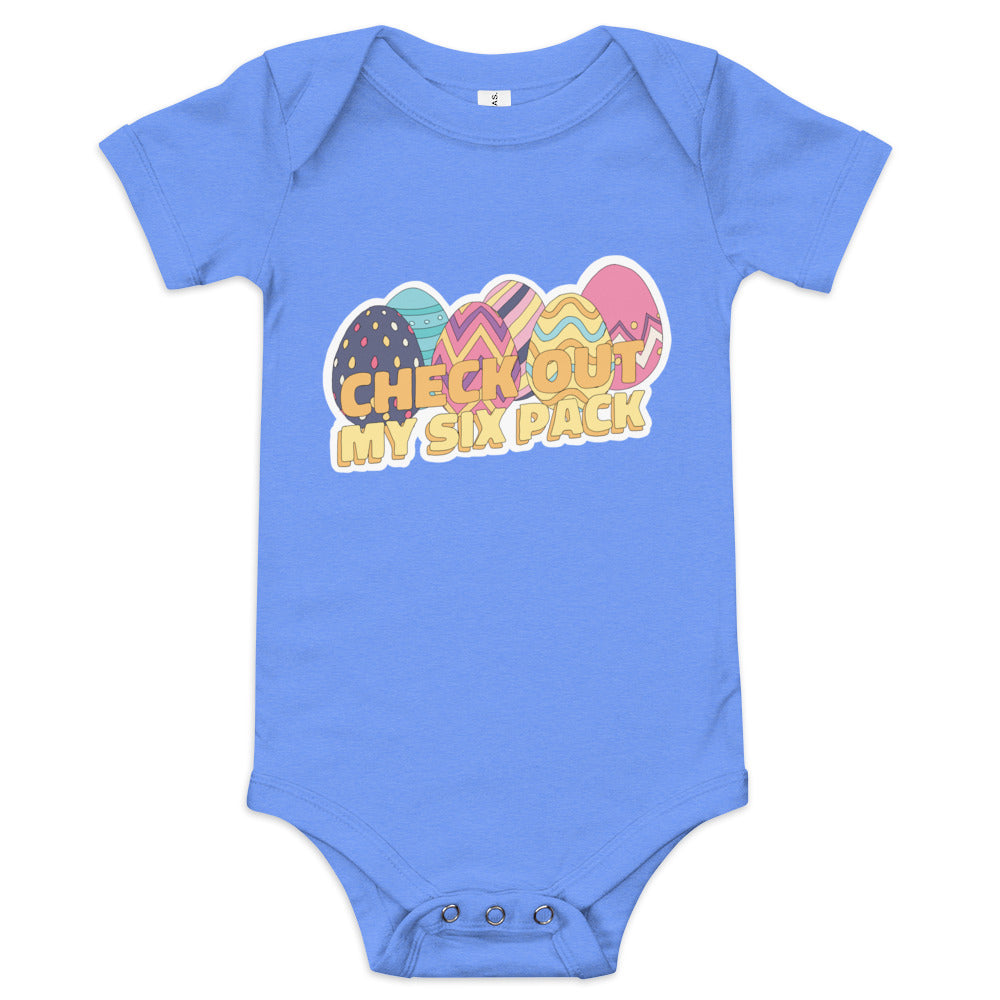 Six Pack Baby Onesie