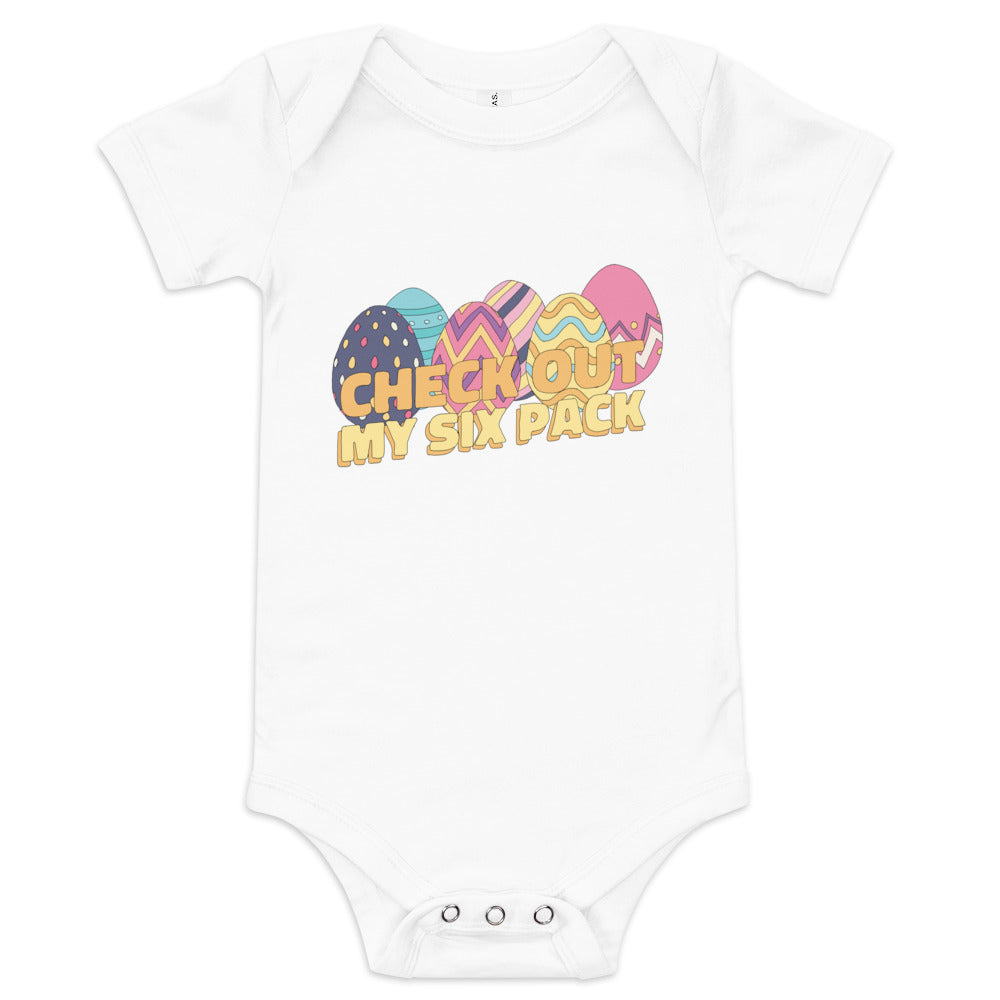 Six Pack Baby Onesie