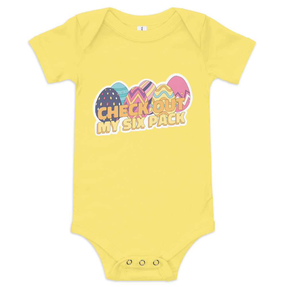 Six Pack Baby Onesie