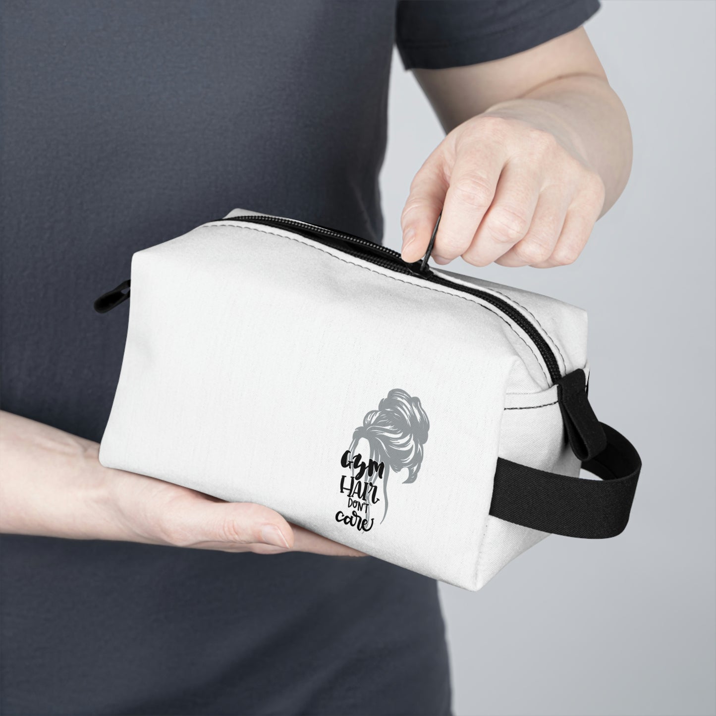 Gym Hair Don't Care - Bun - Toiletry Bag