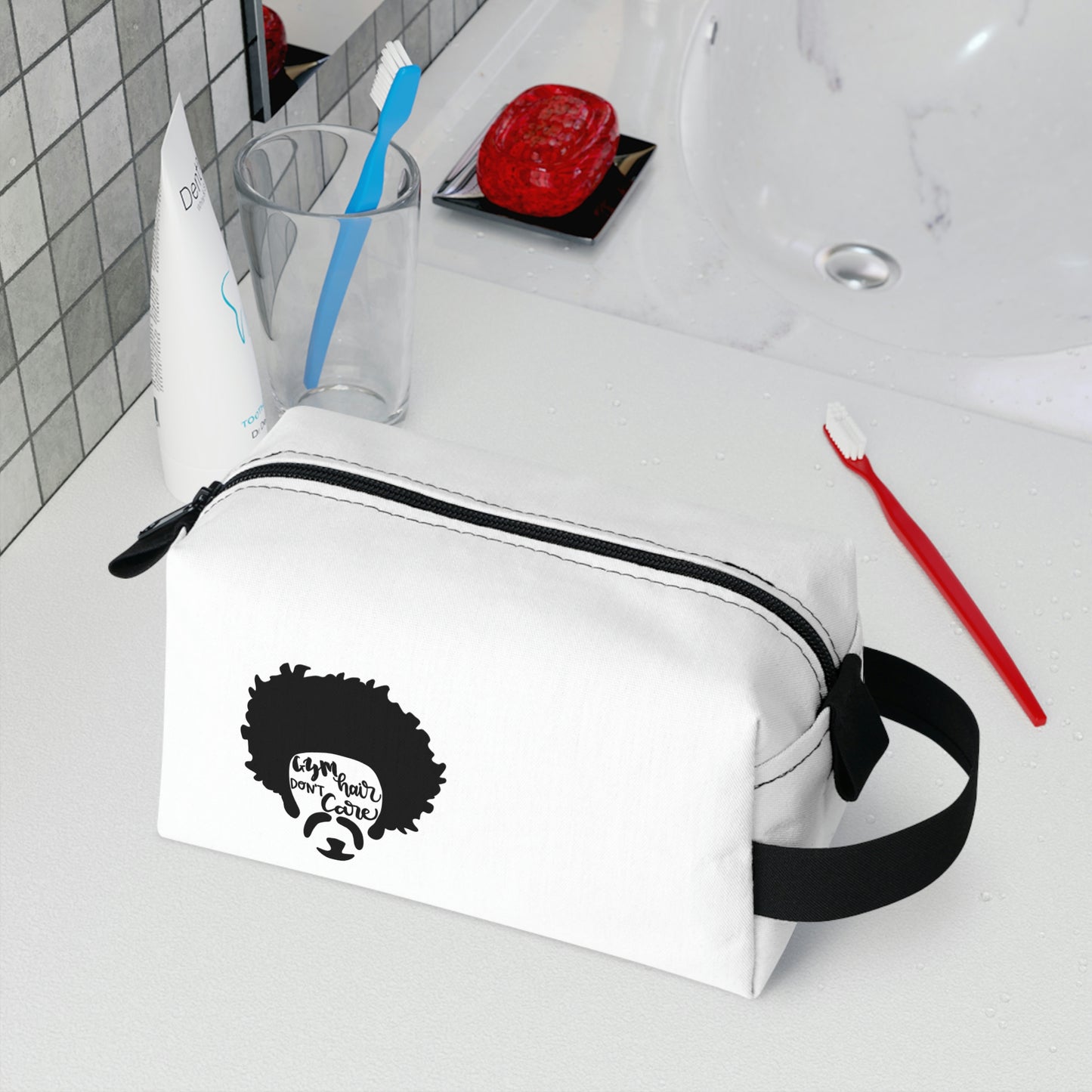 Gym Hair Don't Care - Fro - Toiletry Bag