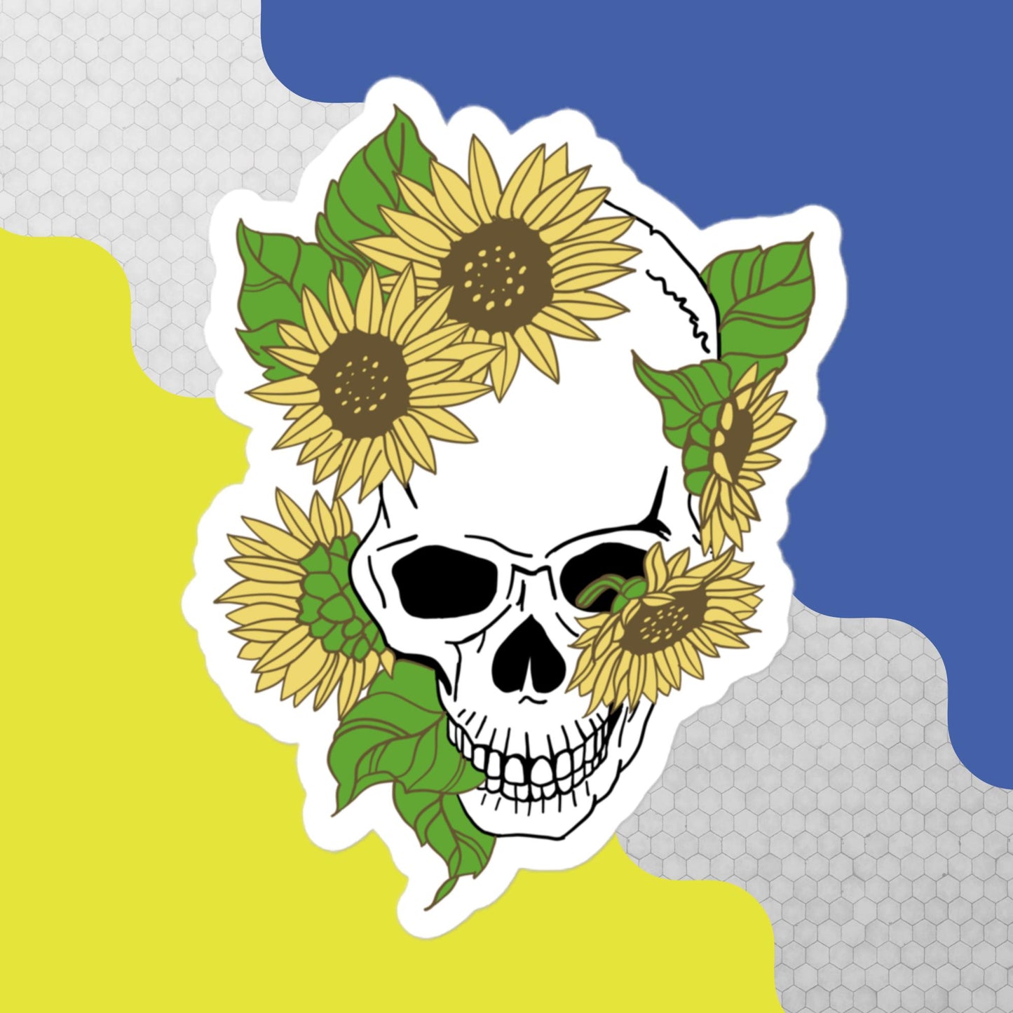 Skullflower Sticker