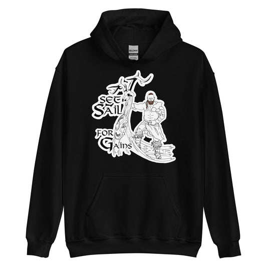 Set Sail For Gains Unisex Hoodie