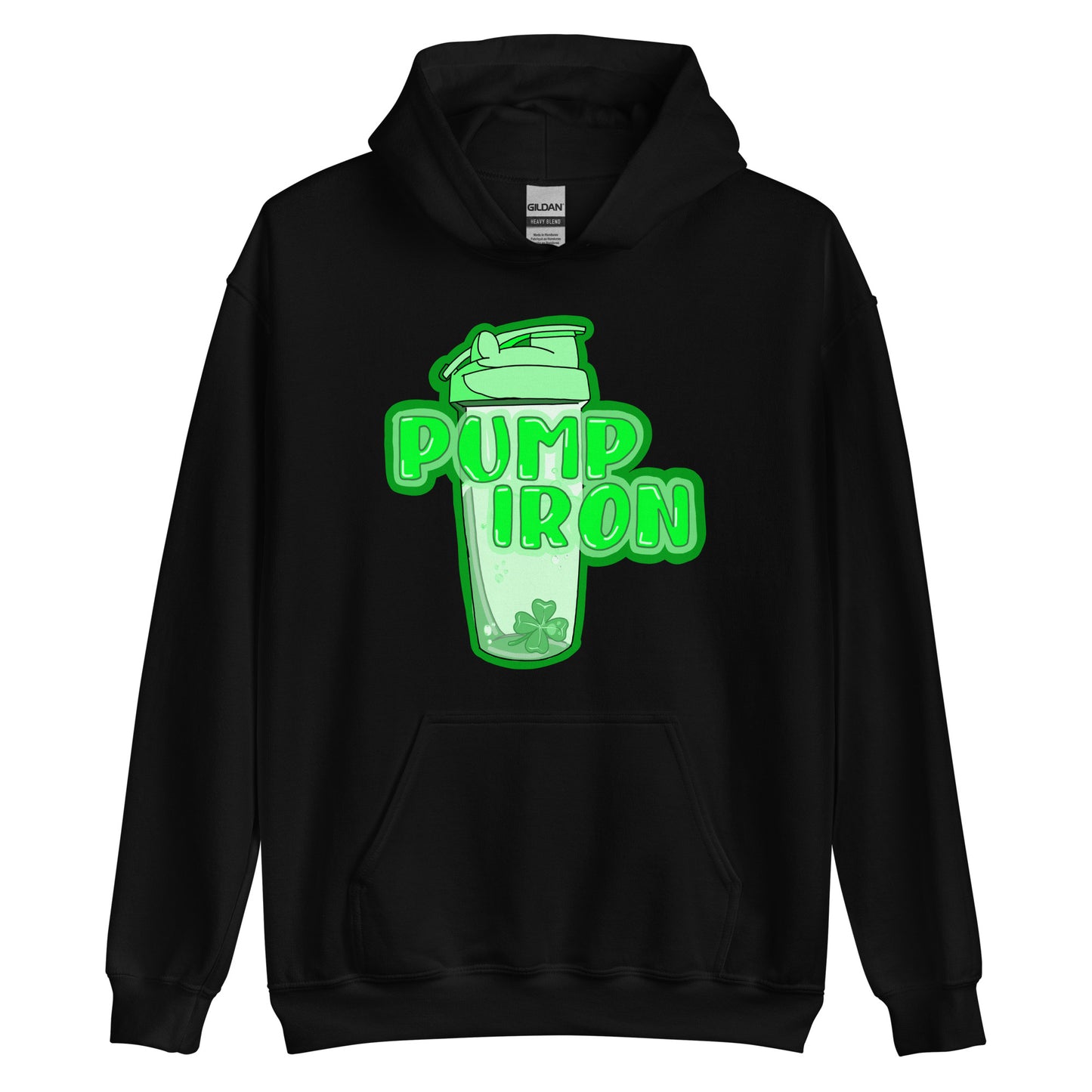 Pump Iron Clover Unisex Hoodie