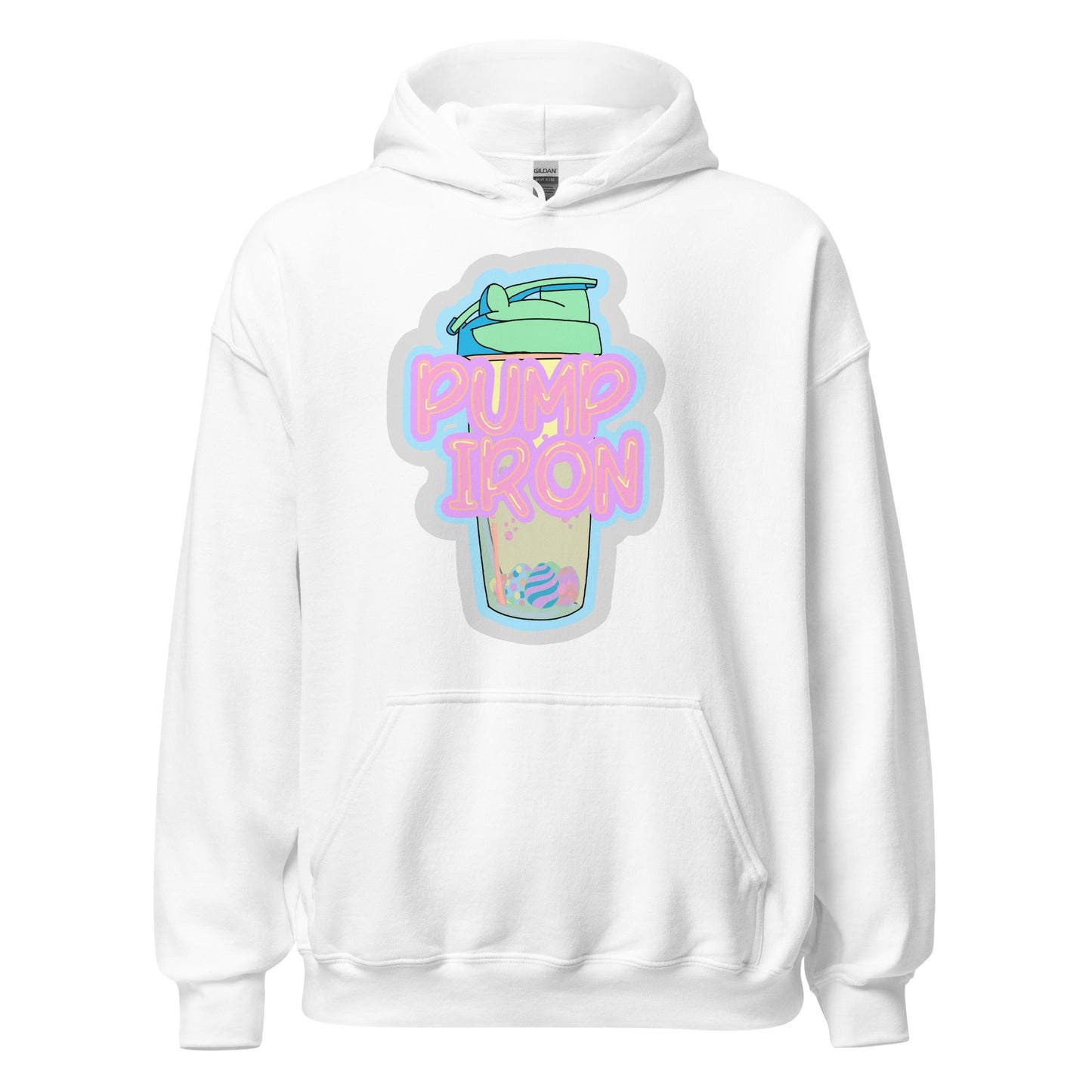 Pump Iron Egg Hoodie