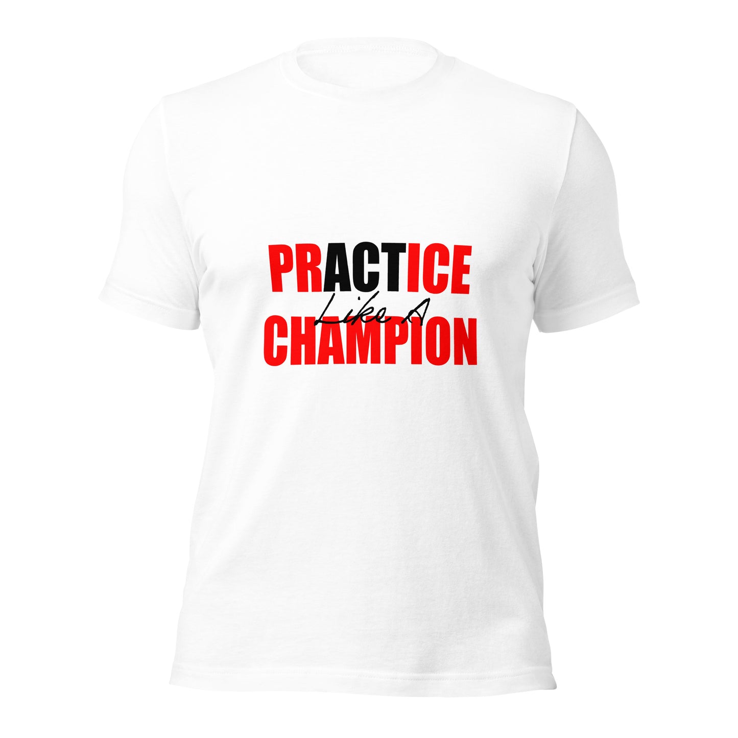 ACT Like A Champ T-shirt - Red