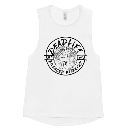 Balanced Breakfast Ladies’ Muscle Tank